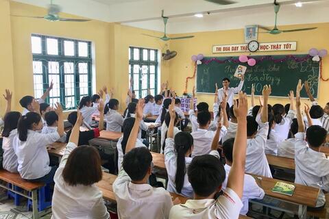 ĐỔI MỚI GIỜ SINH HOẠT LỚP, PHÁT HUY TÍNH TÍCH CỰC CHỦ ĐỘNG, SÁNG TẠO CỦA HỌC SINH