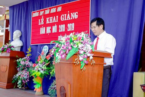 LỄ KHAI GIẢNG NĂM HỌC 2018- 2019 CỦA TRƯỜNG THPT TRẦN HƯNG ĐẠO