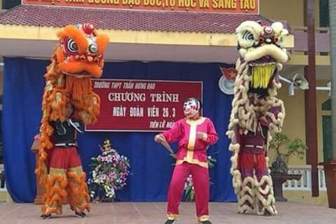 Hoạt động ngoài giờ lên lớp của trường