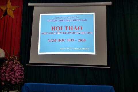 THAM LUẬN Về công tác kiểm tra đánh giá học sinh trong trường THPT Trần Hưng Đạo năm học 2019-2020