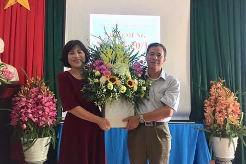 LỄ KỶ NIỆM NGÀY PHỤ NỮ VIỆT NAM 20 – 10 TẠI TRƯỜNG THPT TRẦN HƯNG ĐẠO