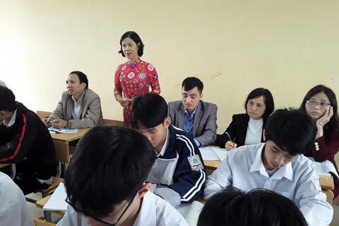 TỔ VĂN TRƯỜNG THPT TRẦN HƯNG ĐẠO TÍCH CỰC THAM GIA HỘI GIẢNG CHÀO MỪNG NGÀY 20/11/2020